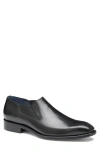 Johnston & Murphy Collection Larson Loafer In Black Italian Calfskin