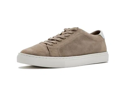 Johnston & Murphy Collection Luther Perfed Lace-to-toe Men's Shoes Beige Italian Suede: 12 D (m) In Brown
