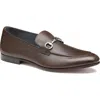 Johnston & Murphy Collection Taylor Bit Loafer In Brown Italian Calfskin