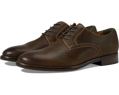 Johnston & Murphy Conard 2 Oxford Men's Tan Plain Toe Dress Shoes Zogg610 In Brown