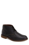 Johnston & Murphy 'copeland' Suede Chukka Boot In Black Leather