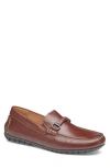 Johnston & Murphy Men's Cort Bit Loafers In Mahogany Full Grain