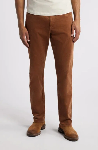 Johnston & Murphy Cotton Stretch Corduroy Pants In Camel