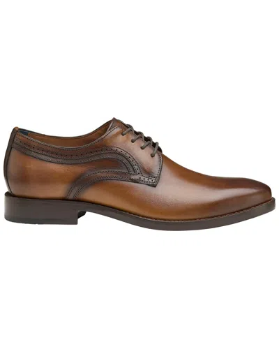 Johnston & Murphy Men's Hawthorn Plain Toe Dress Shoes In Tan