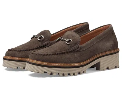 Johnston & Murphy Emmalynn Bit Loafers In Gray