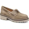 Johnston & Murphy Emmalynn Boat Shoe In Brown