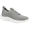 Johnston & Murphy Escape Knit Sneaker In Gray Knit