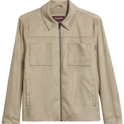 Johnston & Murphy Faux Suede Jacket In Multi