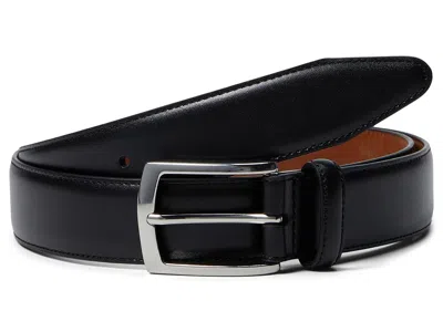 Johnston & Murphy Feather Edge Belt Belts Black: 44" Waist