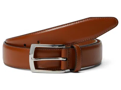 Johnston & Murphy Feather Edge Belt Belts Tan: 36" Waist In Brown