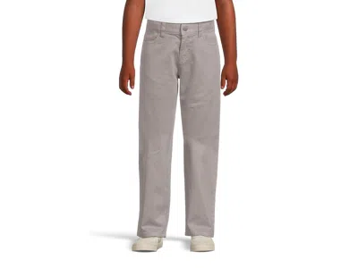 Johnston & Murphy Five-pocket Pants (big Kid) Boy's Clothing Light Gray : Xl (big Kid), Cotton/spandex