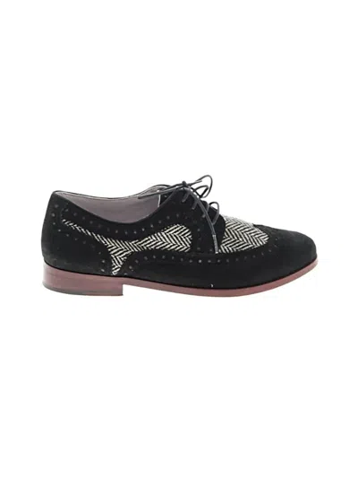 Pre-owned Johnston & Murphy Flats In Black