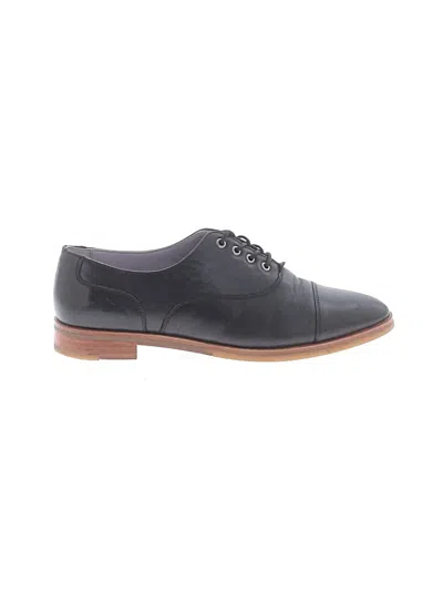 Pre-owned Johnston & Murphy Flats In Black