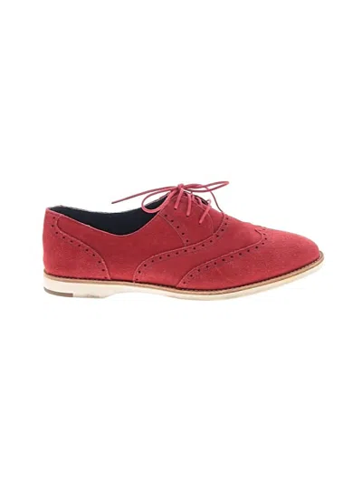 Pre-owned Johnston & Murphy Flats In Red