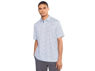 Johnston & Murphy Game Day Multi-sport Print Polo Men's Clothing Navy: Sm
