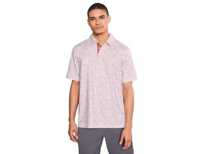 Johnston & Murphy Game Day Multi-sport Print Polo Men's Clothing Rust: Lg