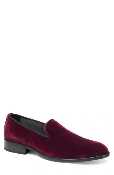 Johnston & Murphy Gavney Slip-on Loafer In Burgundy