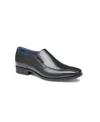 Johnston & Murphy Gibbons Run-off Shoe In Black Full Grain