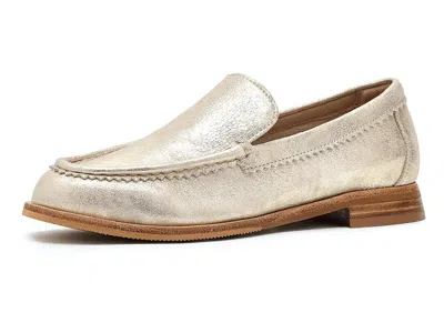 Johnston & Murphy Gillian Loafers In Gold