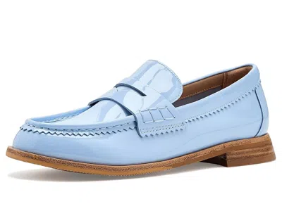 Johnston & Murphy Gillian Penny Loafers In Blue