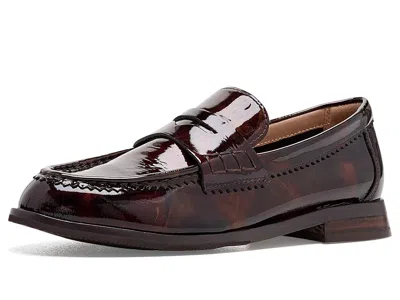 Johnston & Murphy Gillian Penny Loafers Women's Shoes Dark Brown: 7 M, Synthetic