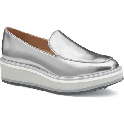 Johnston & Murphy Gracelyn Venetian Platform Loafer In Multi
