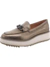 Johnston & Murphy Gracelyn Chain Platform Suede Loafer In Multi