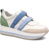 Johnston & Murphy Gracie Double Strap Platform Sneaker In Multi