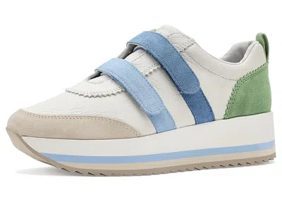 Johnston & Murphy Gracie Double Strap Sneaker In White