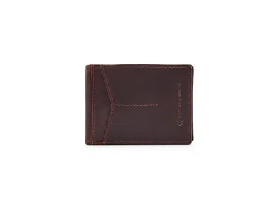 Johnston & Murphy Grant Bifold Money-clip Wallet Wallet Handbags Mahogany, Leather