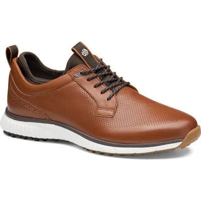 Johnston & Murphy H6 Luxe Waterproof Sneaker In Brown