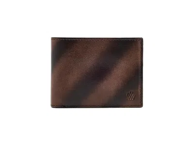 Johnston & Murphy Handpainted Billfold Wallet Wallet Handbags Brown, Leather