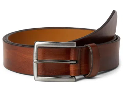 Johnston & Murphy Handstain Belt Men's Belts Brown: 40