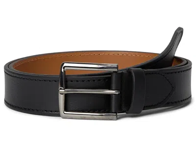 Johnston & Murphy Harrison Soft Leather Belt Belts Black: 42" Waist