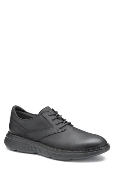 Johnston & Murphy Hayden Plain Toe Derby Sneaker In Black