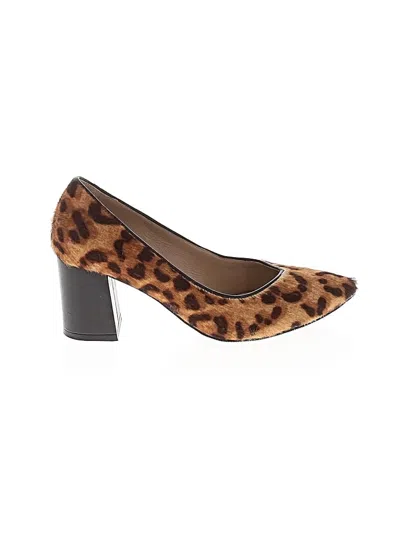 Pre-owned Johnston & Murphy Heels In Brown