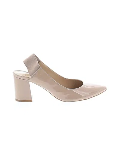 Pre-owned Johnston & Murphy Heels In Ivory