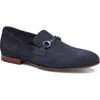Johnston & Murphy Higgins Bit Loafer In Blue