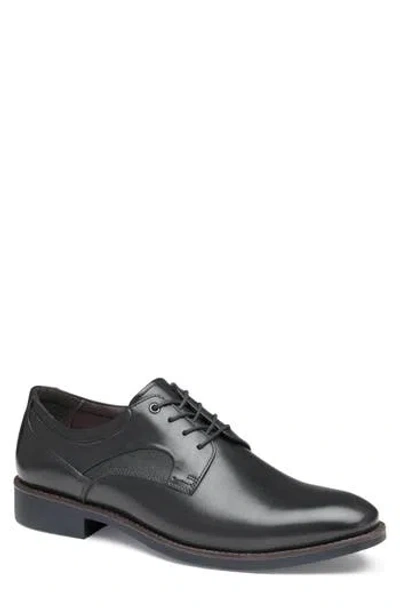 JOHNSTON & MURPHY JOHNSTON & MURPHY HOLCOMB WATERPROOF PLAIN TOE DERBY