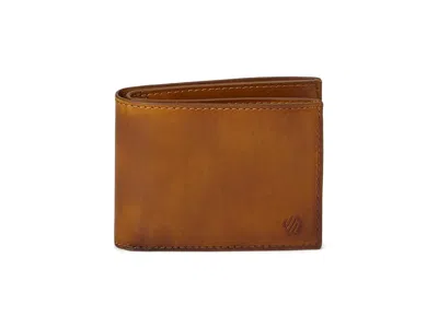 Johnston & Murphy Hudson Burnished Billfold Wallet Wallet Brown: One Size