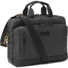 Johnston & Murphy Hudson Waterproof Briefcase In Black