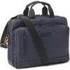 Johnston & Murphy Hudson Waterproof Briefcase In Navy
