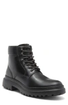 Johnston & Murphy Hutson Plain Toe Boot In Black