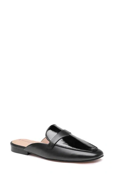 Johnston & Murphy Isabel Penny Mule In Black