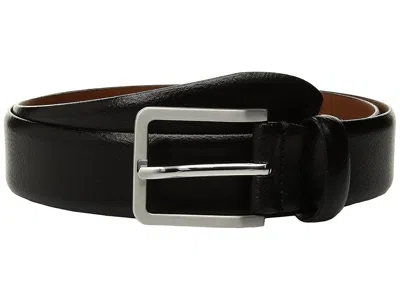 Johnston & Murphy Italian Feather Edge Men's Belts Black: 38