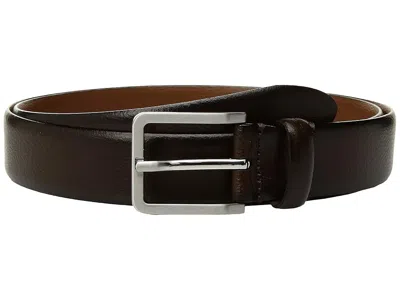 Johnston & Murphy Italian Feather Edge Men's Belts Brown: 42 In Black