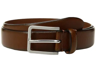 Johnston & Murphy Italian Feather Edge Men's Belts Tan: 40 In Brown