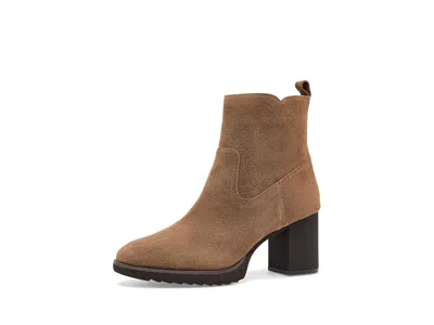 Johnston & Murphy Izzie Bootie Women's Boots Whiskey Waterproof Suede: 9.5 M