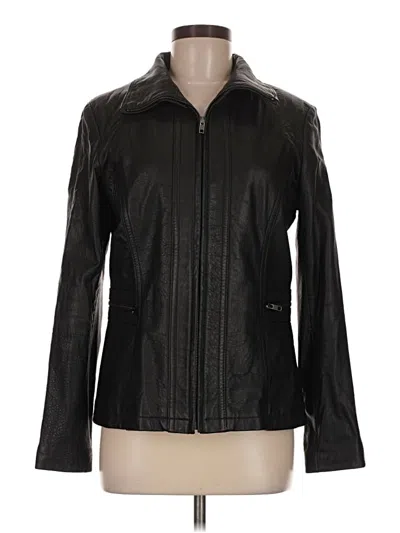 Pre-owned Johnston & Murphy Jacket In Black