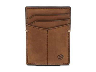 Johnston & Murphy Jackson Front Pocket Wallet Wallet Handbags Tan Oiled: One Size In Brown